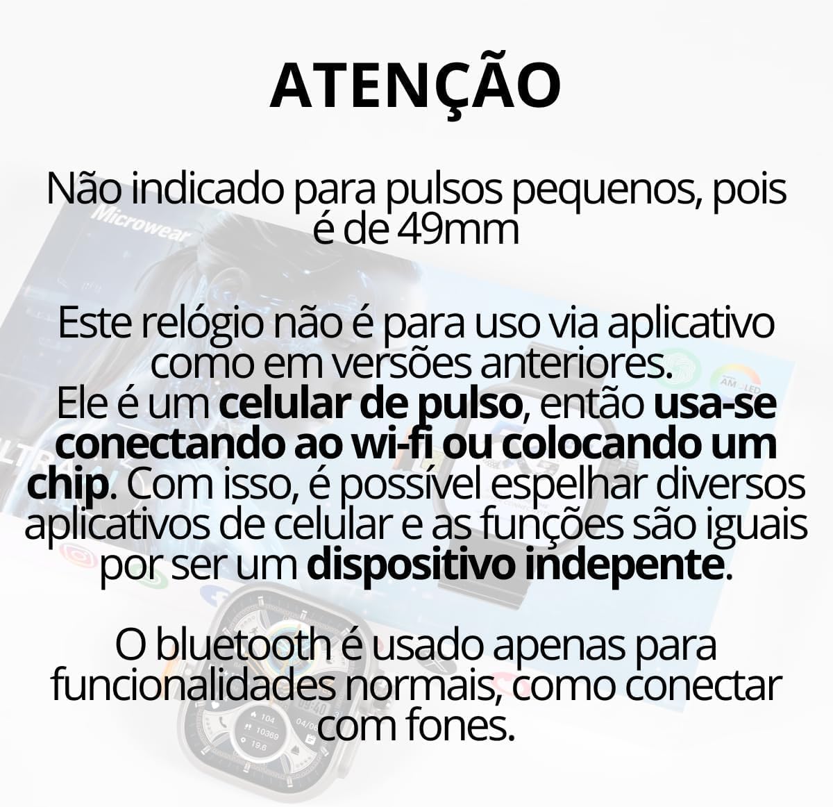 Smartwatch 5G Ultra 3 - Conectividade e Estilo™